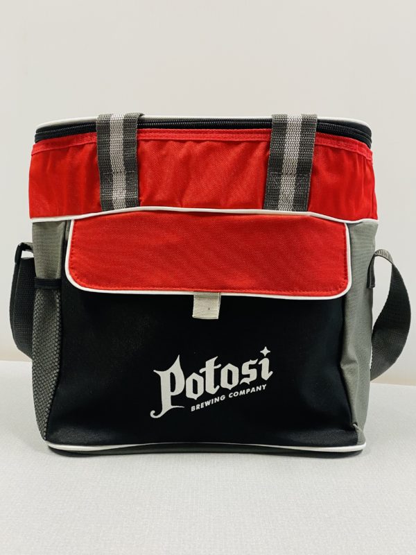 Potosi Craft Beer Cooler - Red Black Gray