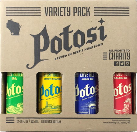 Potosi Beer 12oz Bottle Variety Pack 12pk - Front - 01