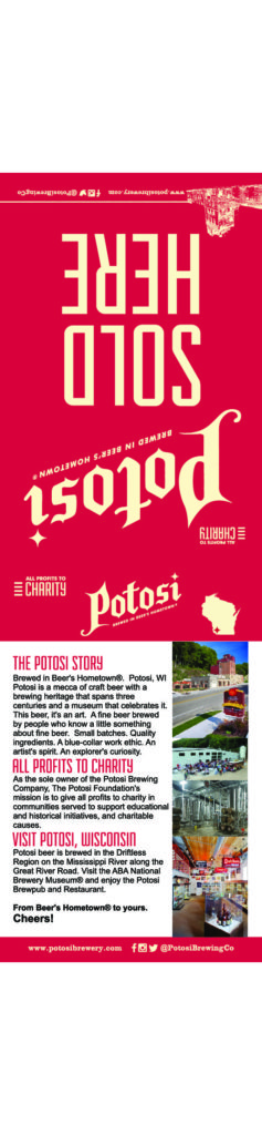 potosi brewery sold here table tent v1 thumbnail